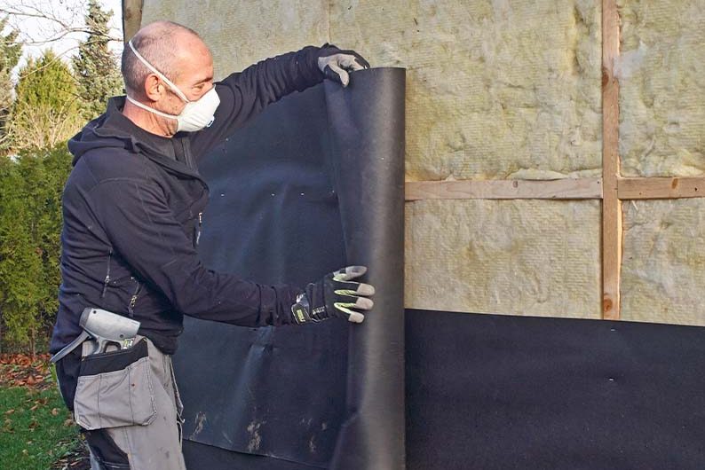 Vindpapp förbättrar isoleringen med 10 %