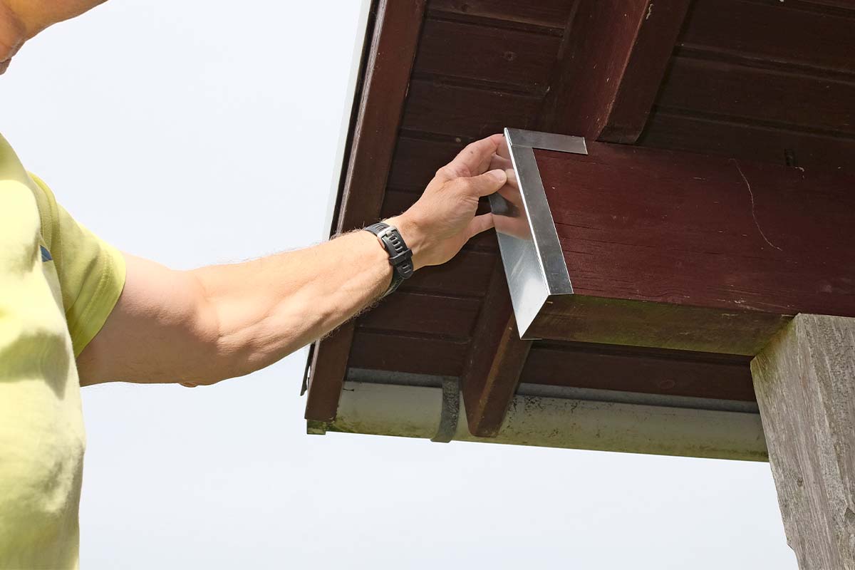 Beskytt sperrene med metallkapper