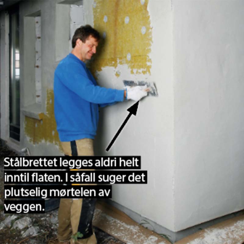 Utvendig isolering: Nå er det tid for å dekke de større flatene