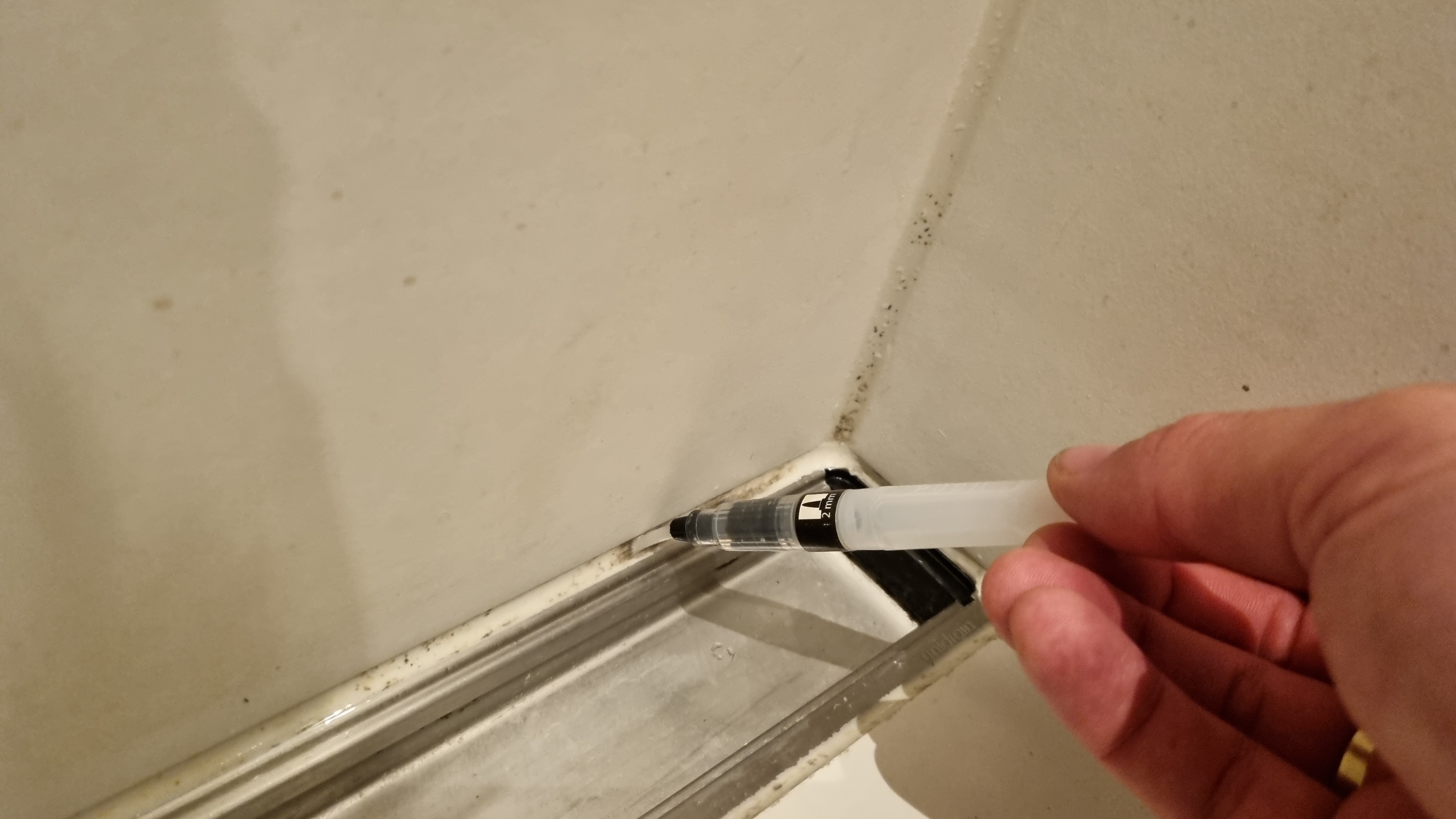 Fugerens bad: Hvis du ikke er fornøyd med resultatet.