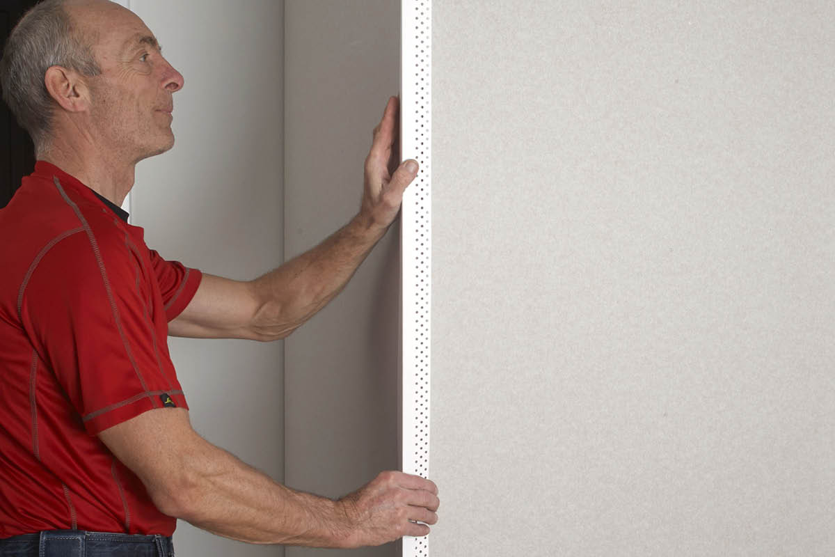 Sådan får du stærke og skarpe gipshjørner