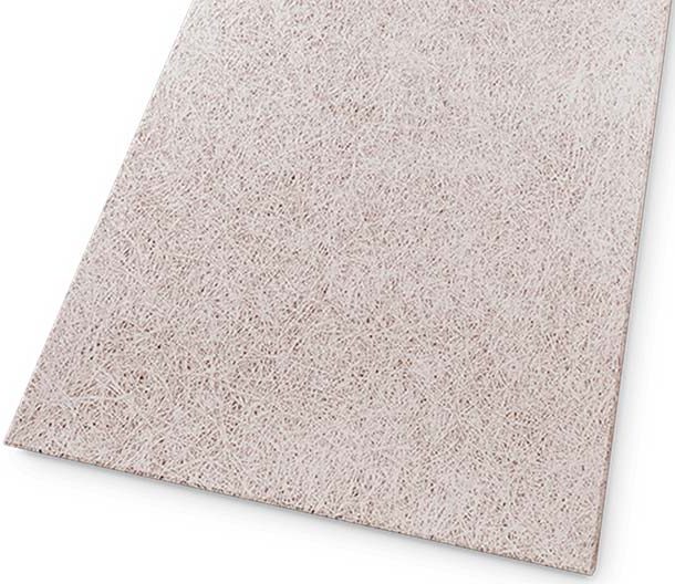 Lyddempende plater: Trebetong plater