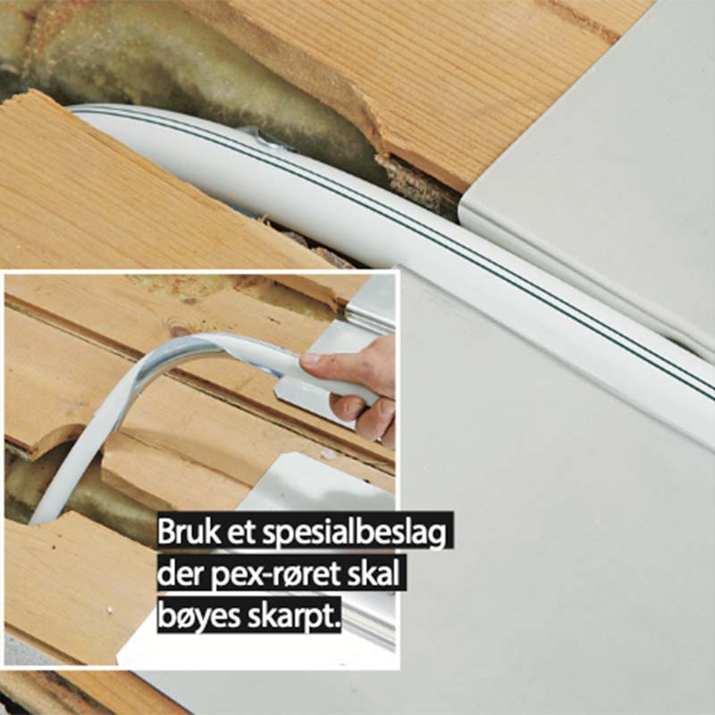 Gulvvarme tregulv: Det spesielle pex-røret