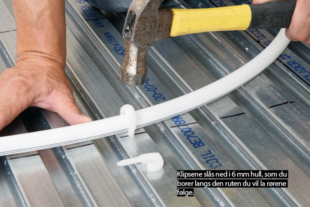 Eksperttips om gulvvarme: Gulvvarme på støpe plater