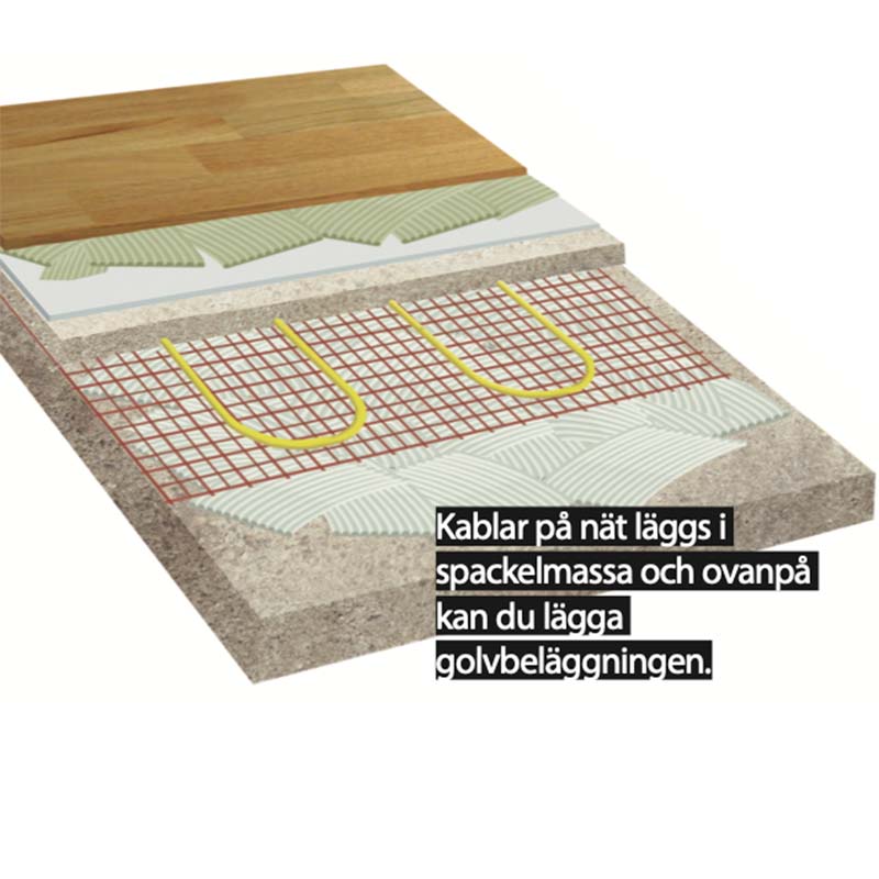 Experttips om golvvärme: Elvärme på nät