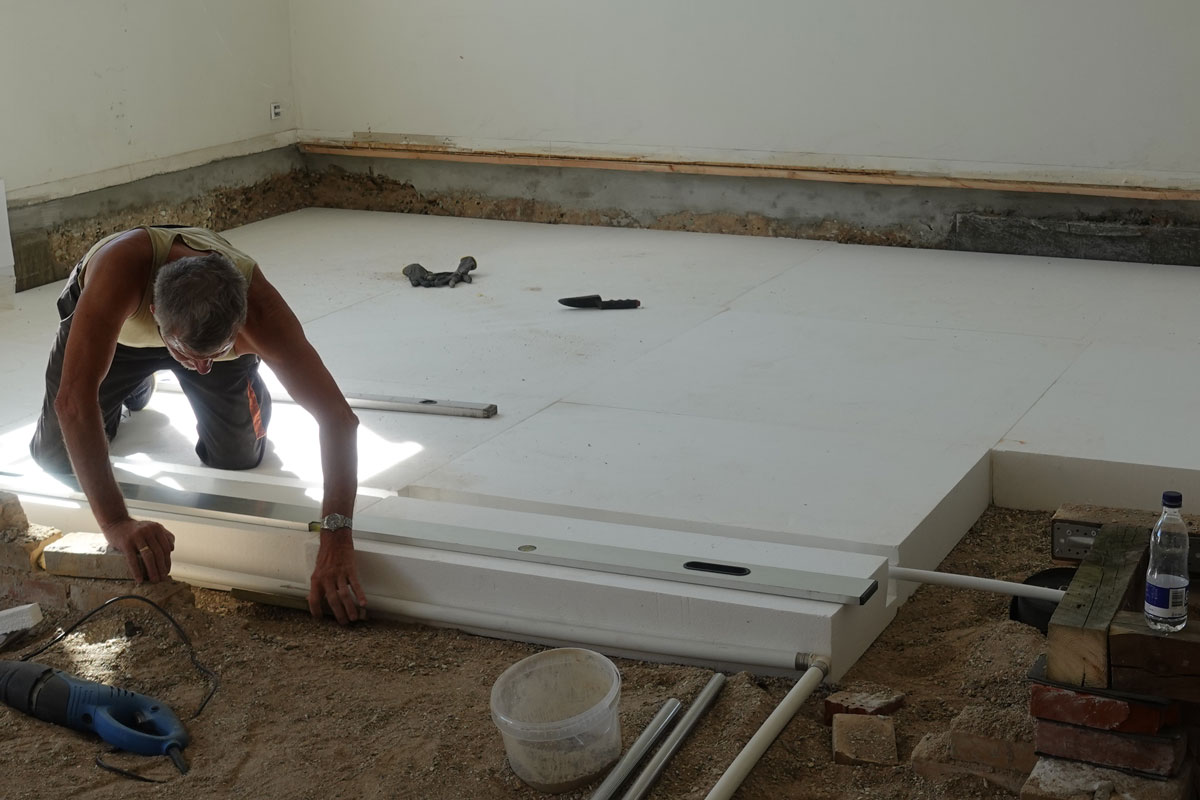 Ta bort din krypgrund och få ett varmt golv