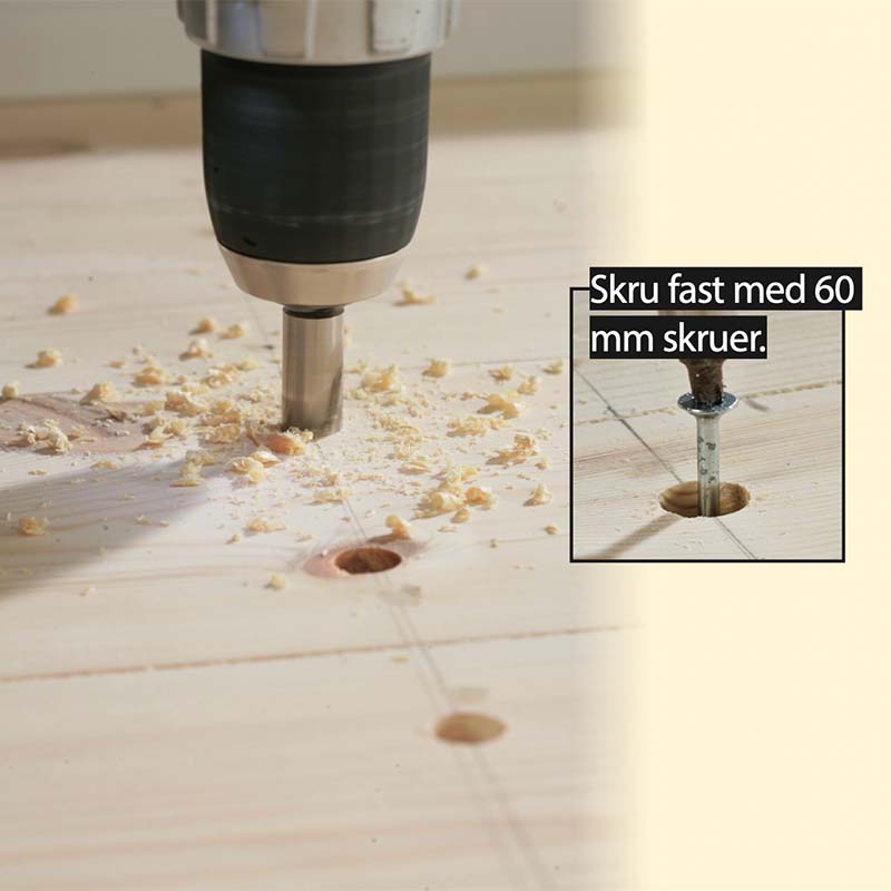 Slik fikser du knirkende gulv