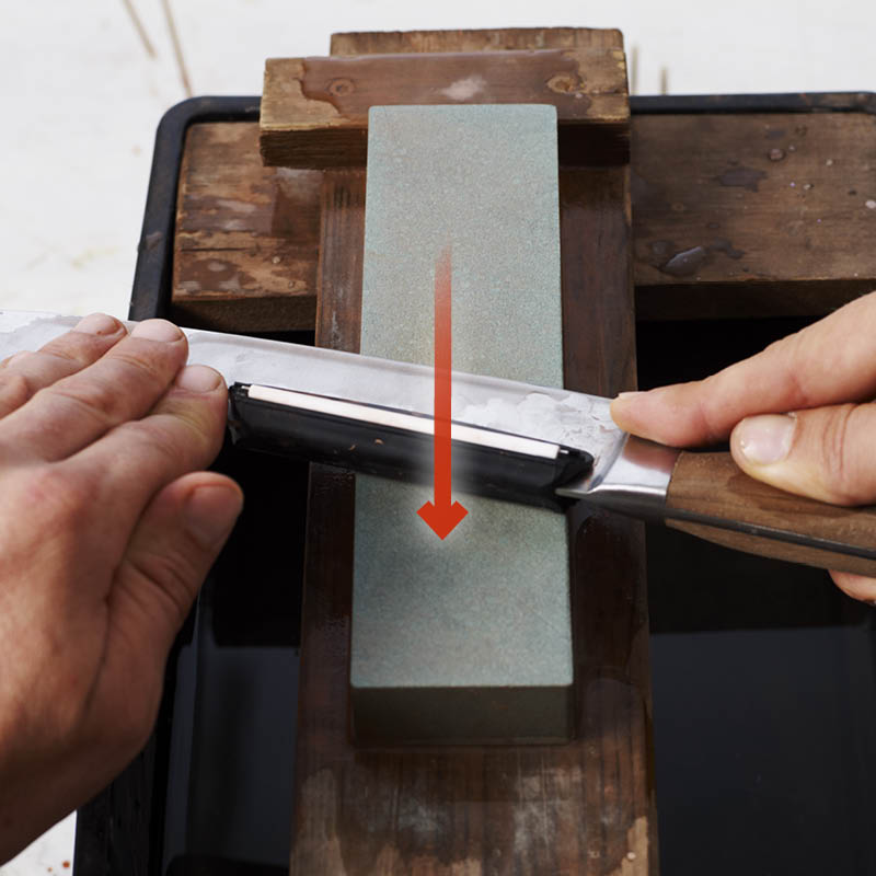 Skarpe kniver: Slip motsatt side