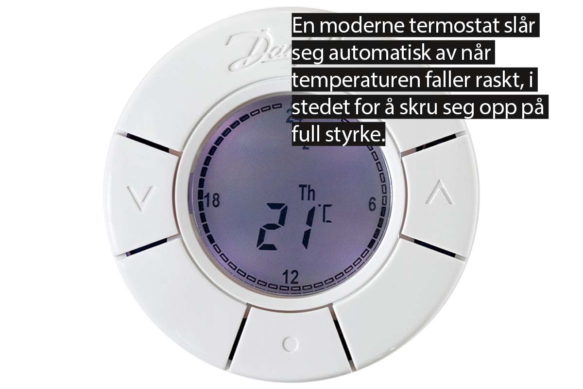 Ventilasjon: En moderne termostat