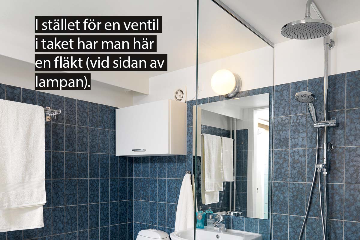 Ventilation i badrum