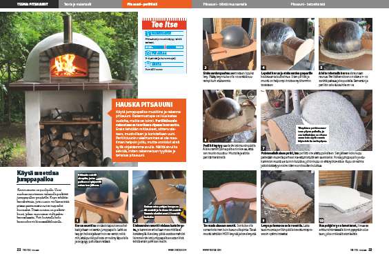 Rakenna maailman helpoin pizzauuni