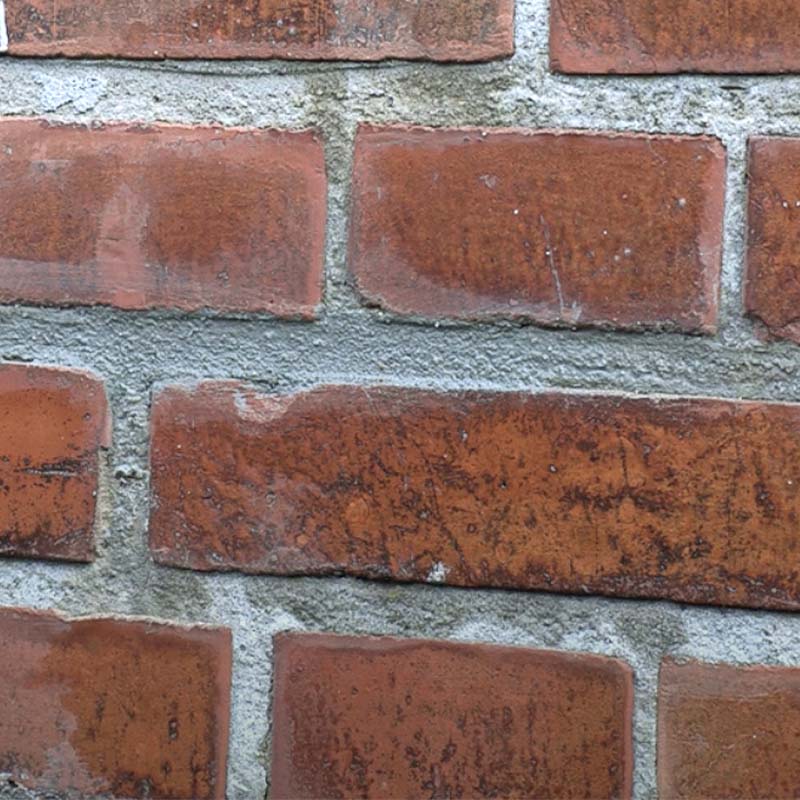 Huller i fuger murværk