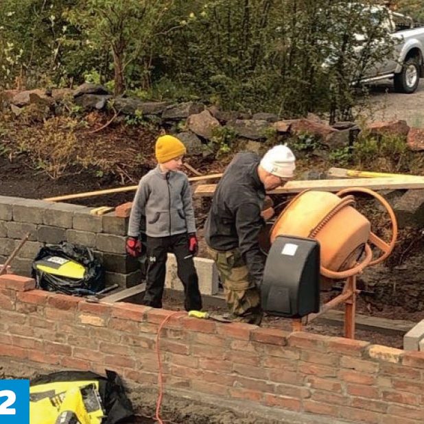 Drivhus af gamle vinduer