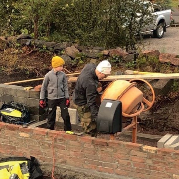 Bygga växthus av gamla fönster