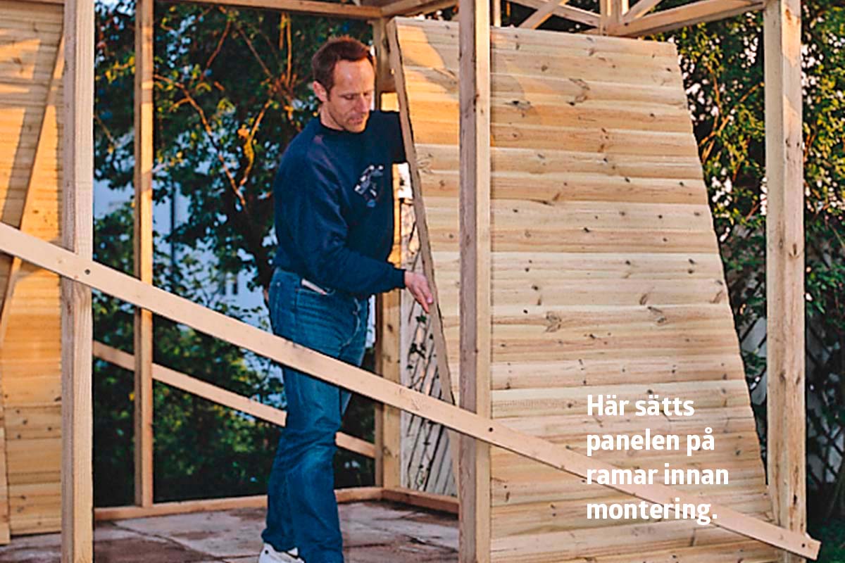 Stockpanel ytterpanel