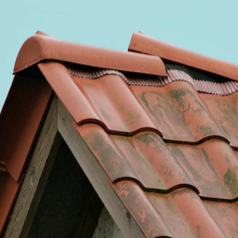 Sett fast løse takstein