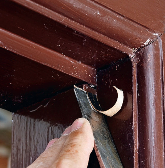 Så här rätar du upp en sned dörr