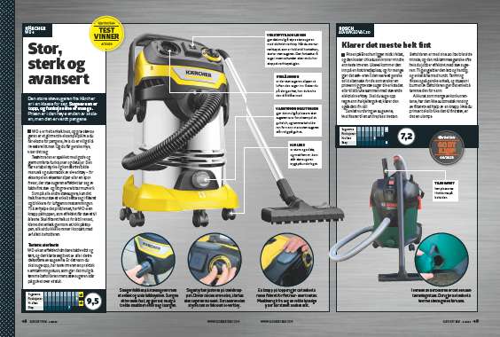 Best i test grovstøvsuger Kärcher WD 6 P Premium Renovation