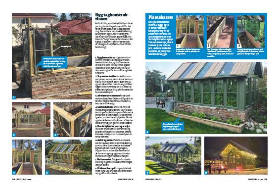 Byg selv drivhus af gamle vinduer