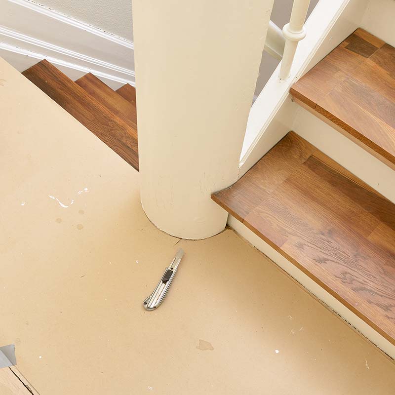 Nye trappetrin i træ: Pas trappeafsatsen til