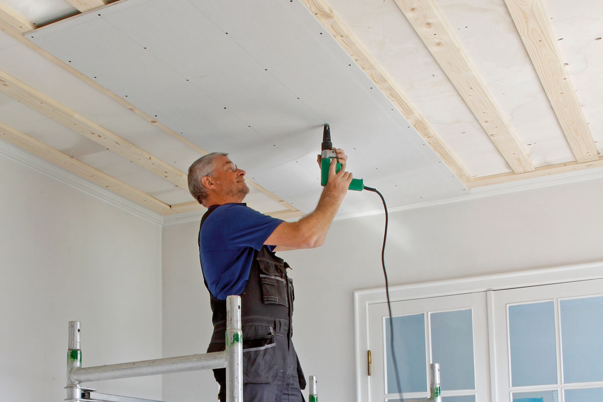 Gipsloft - sådan sætter du gipsplader op