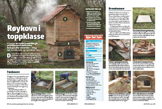 Bygg din egen røykovn