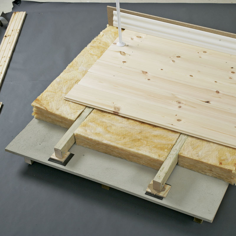 Näin korjaat narisevan lattian