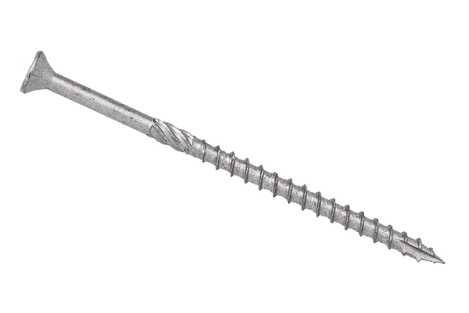 Træskrue med fibercutspids