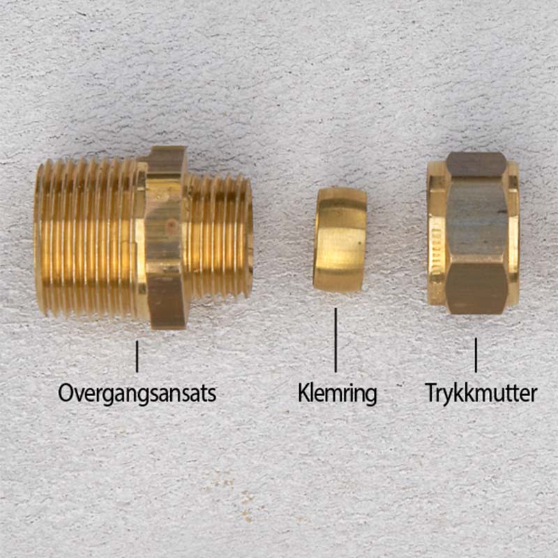 Gjem de stygge varmerørene i veggen