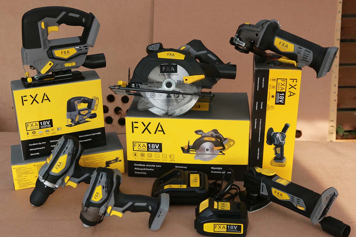 FXA-akkutyökalusarja