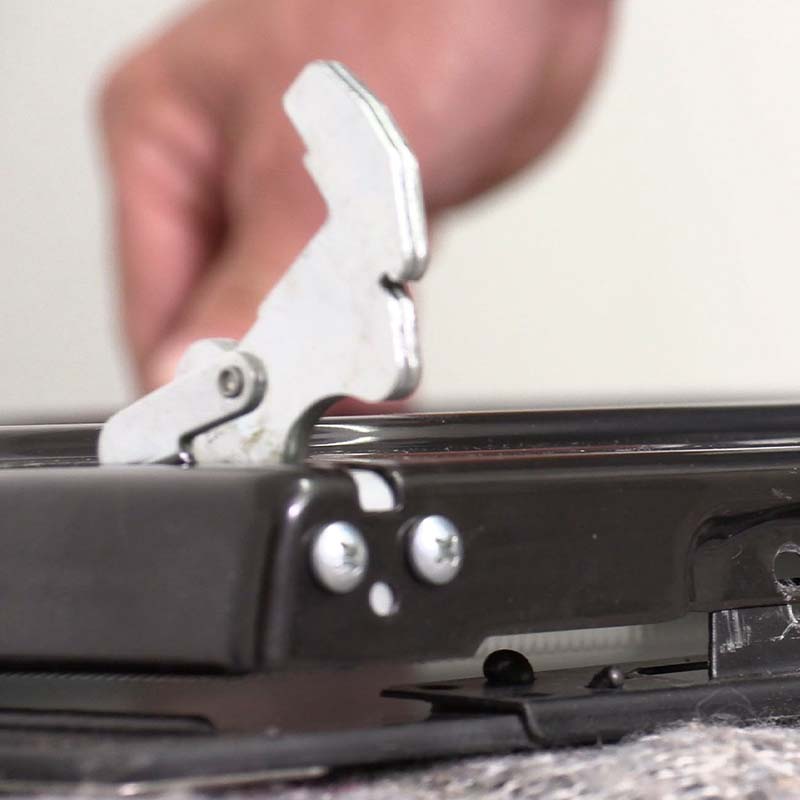 Kokoa luukku uudestaan