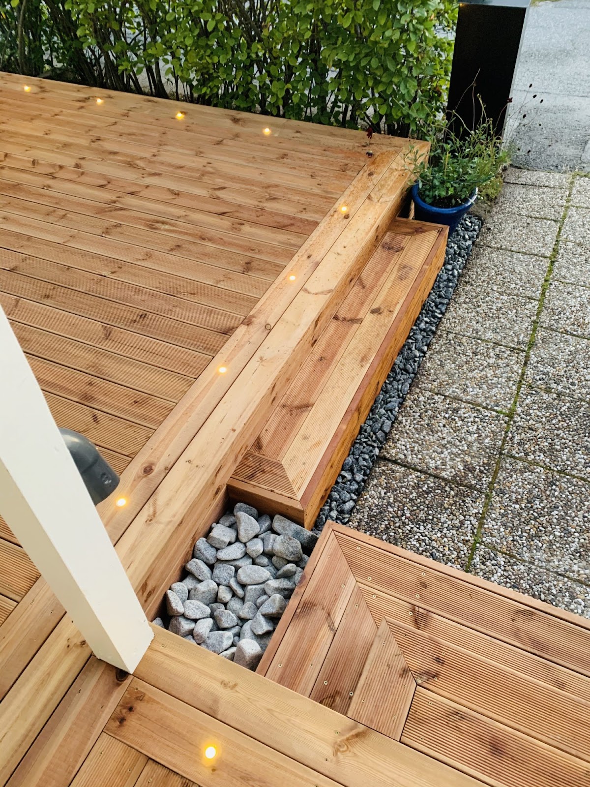 Opgradering af den gamle terrasse