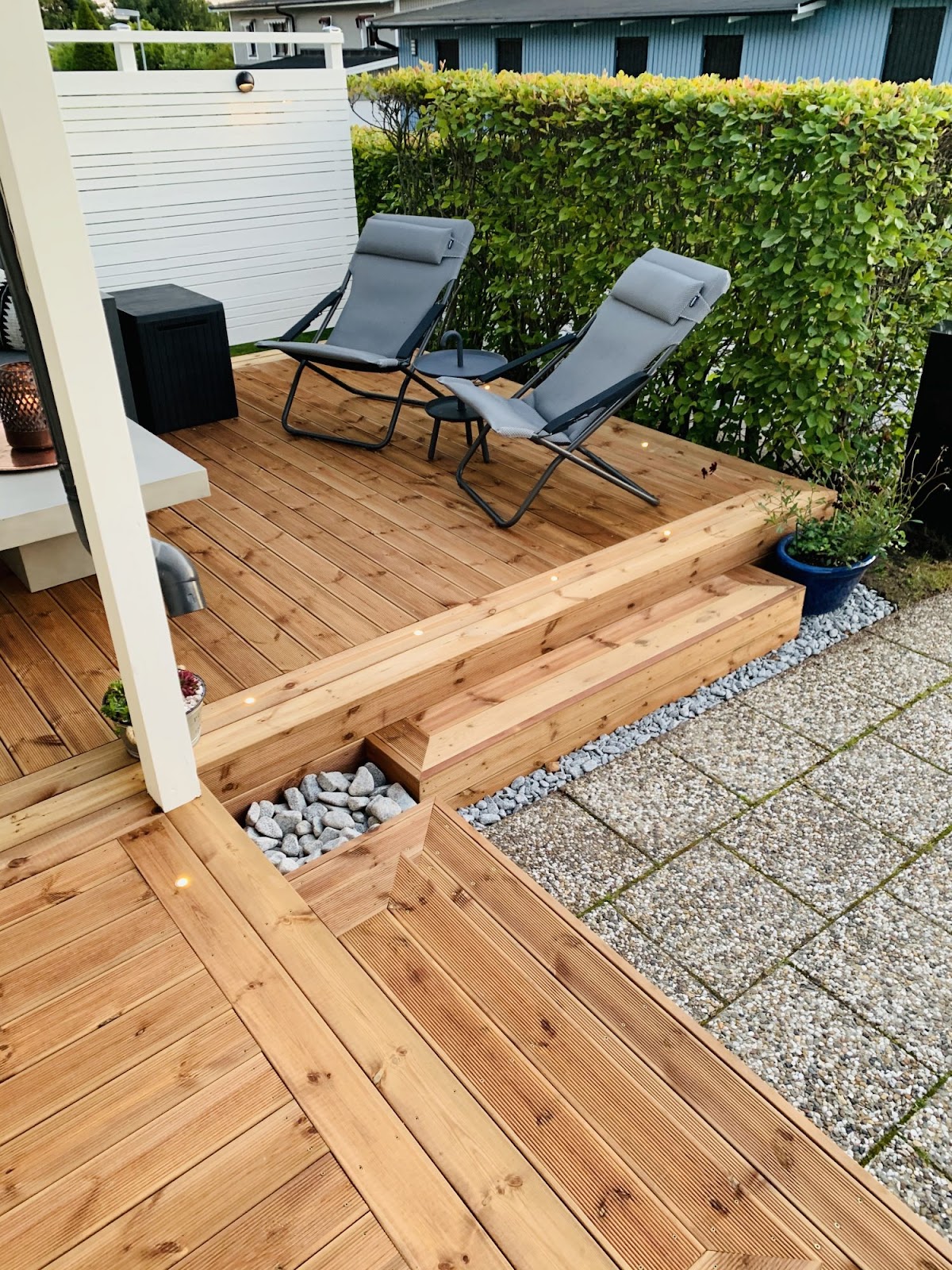 Opgradering af den gamle terrasse