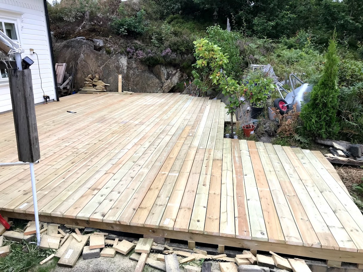 Etablering af terrasse/udemiljø