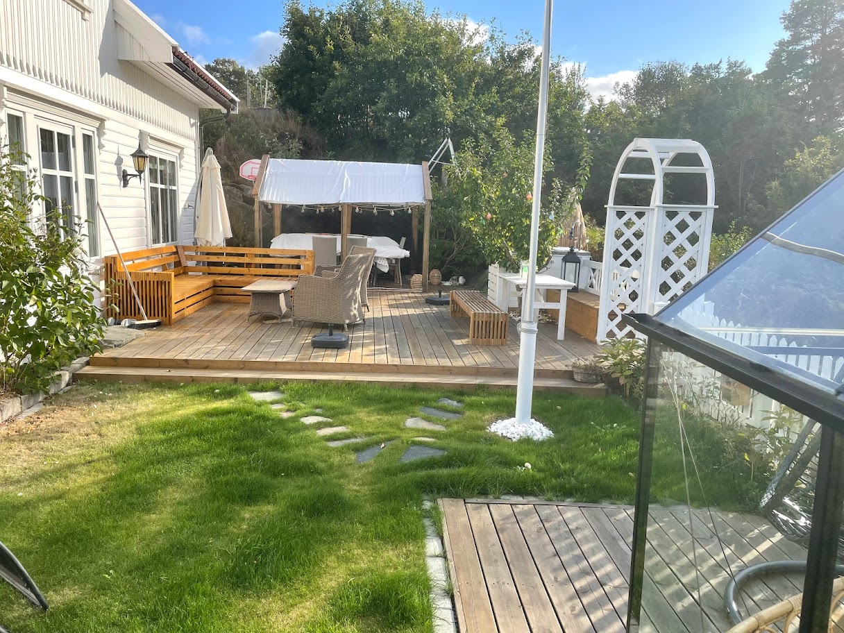 Etablering af terrasse/udemiljø