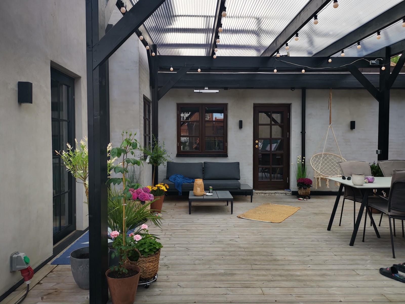 Overdækket terrasse