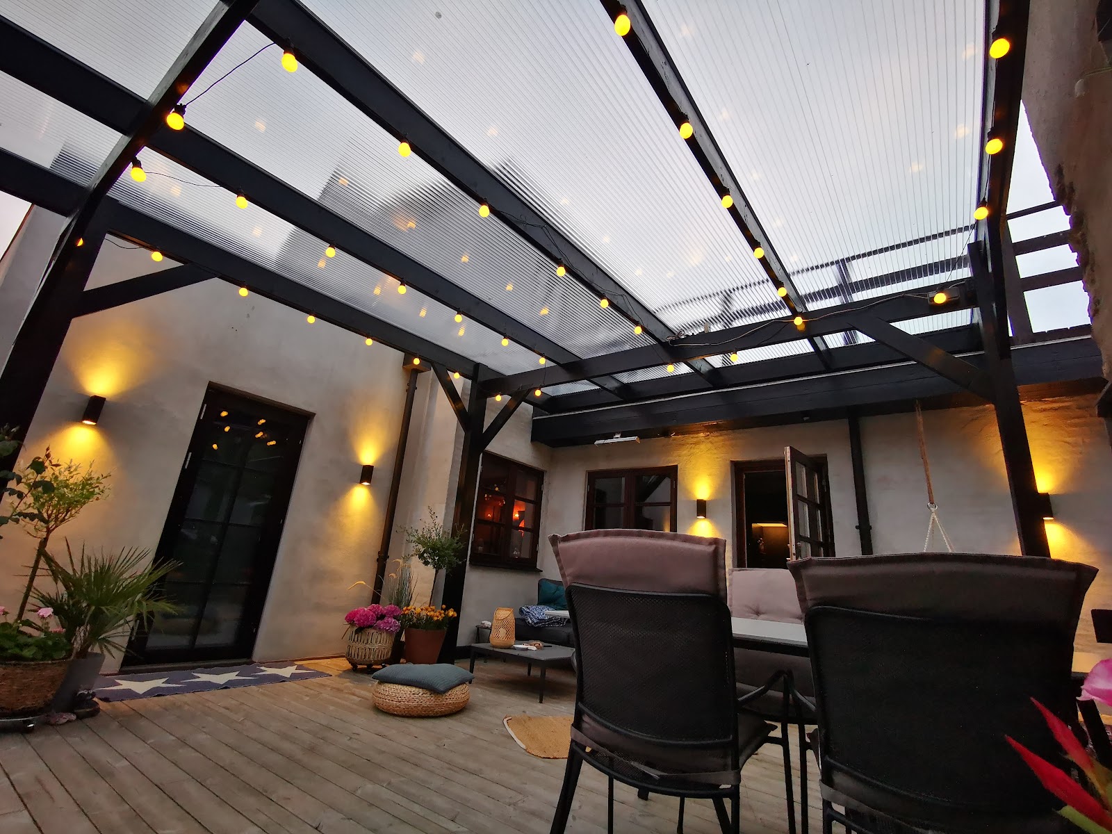 Overdækket terrasse