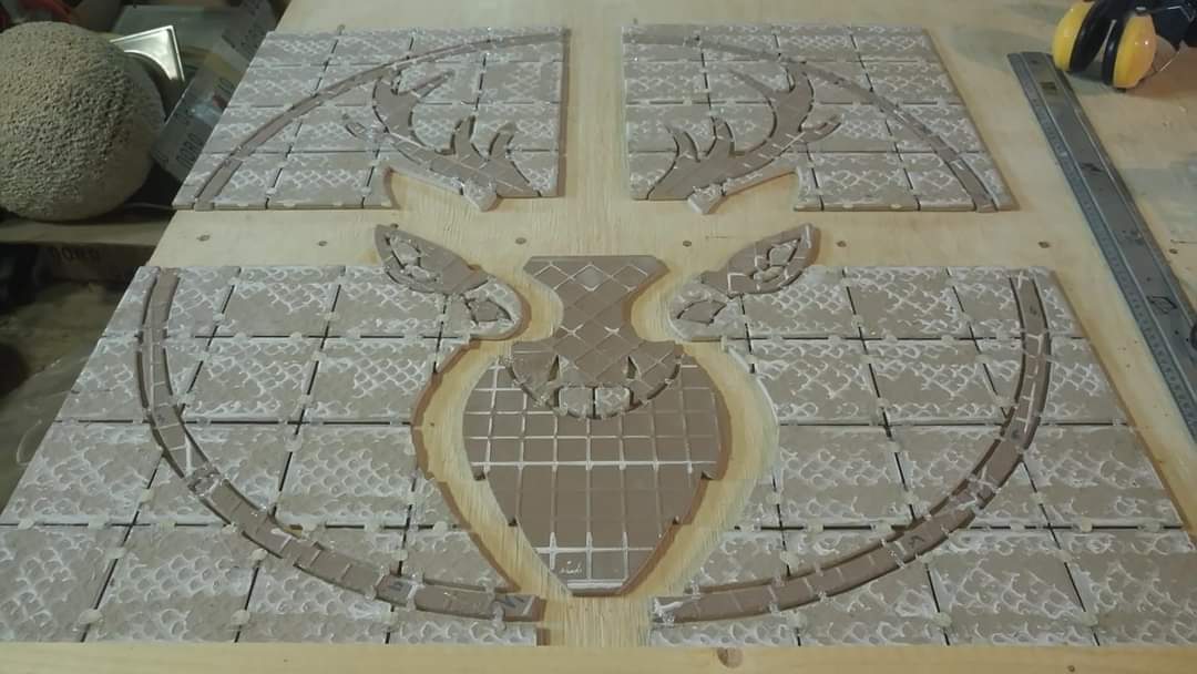 Rådyr på flisegulvet