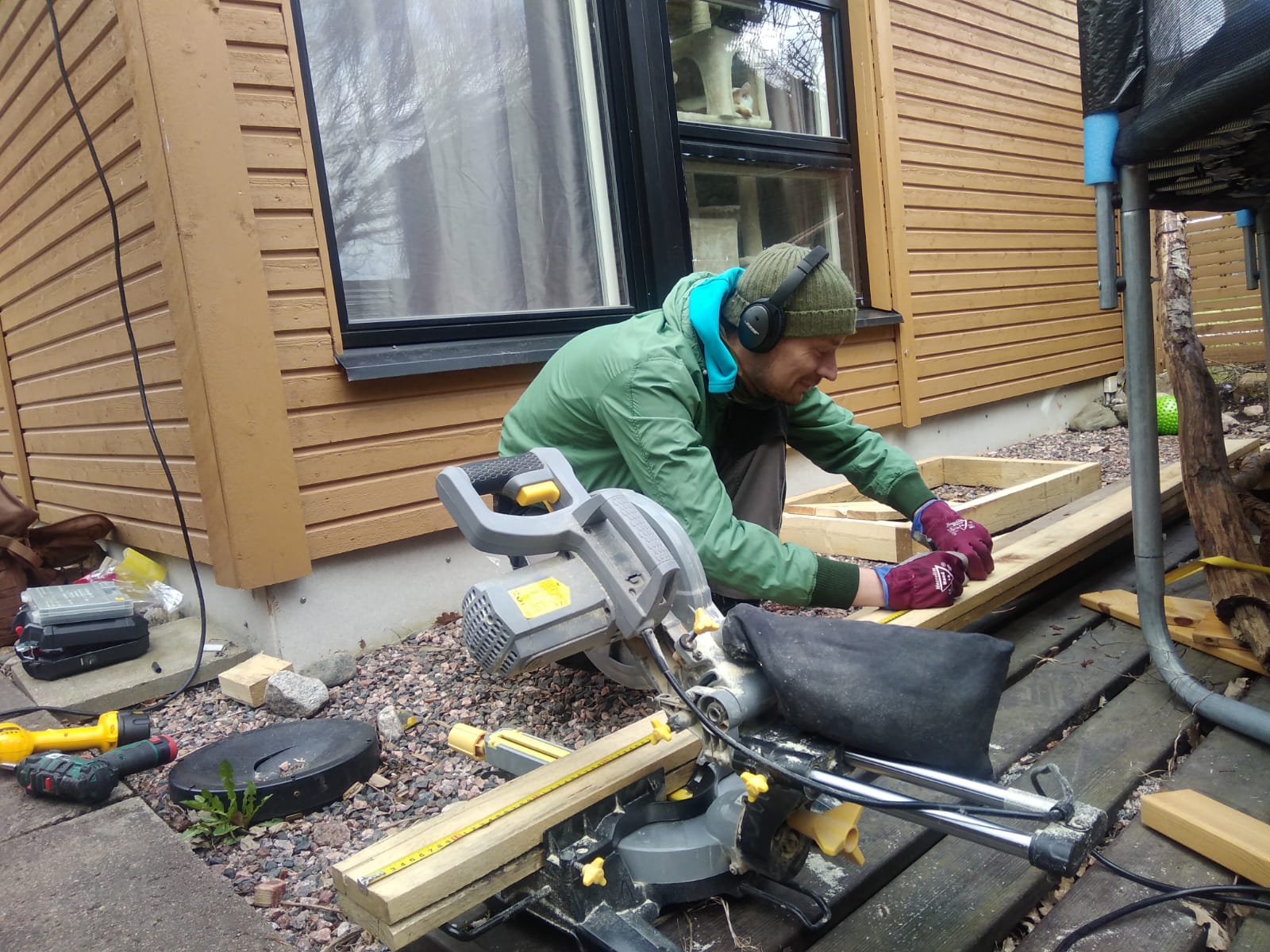 Lille voliere til kattene