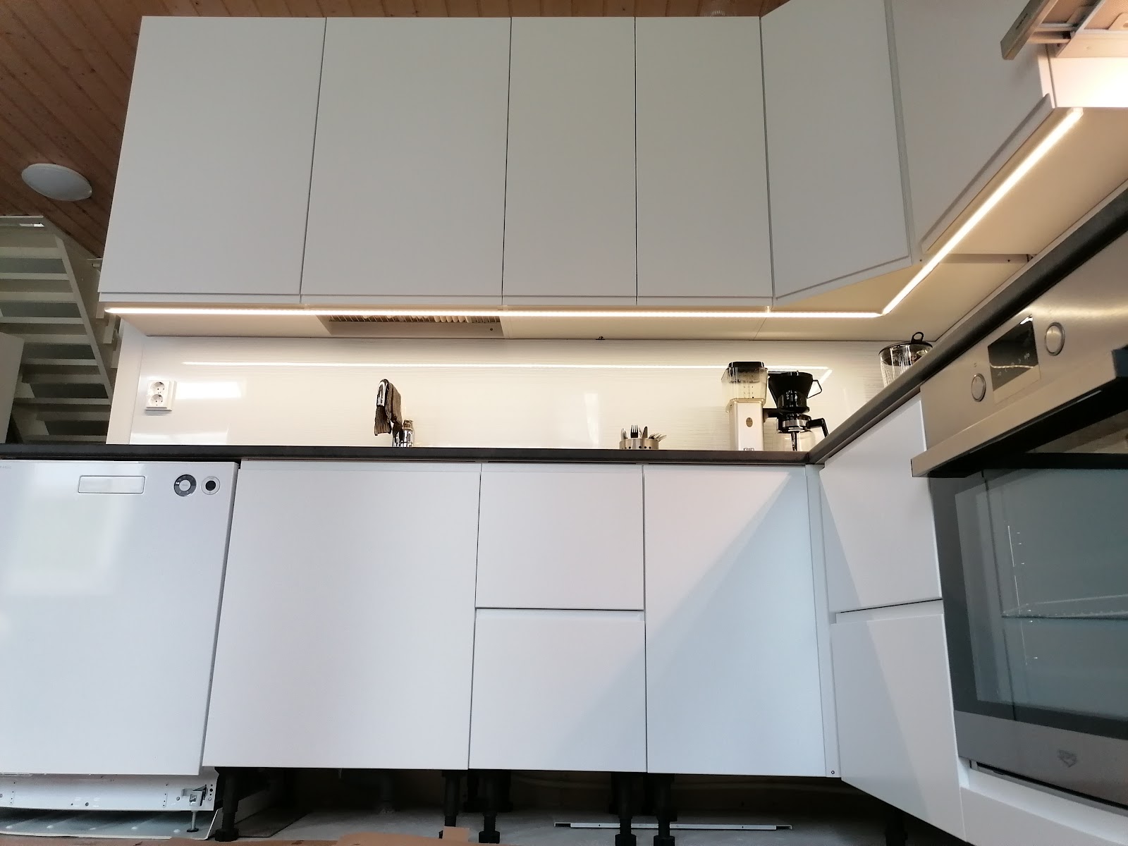 Montering af nyt køkken