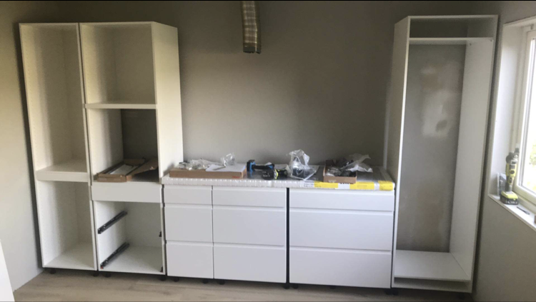 Nyt og større køkken