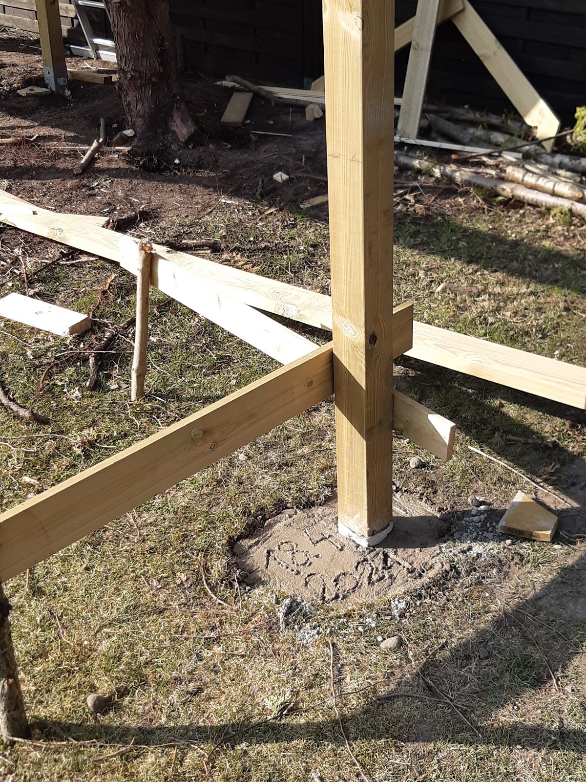 Legehus i førstesalshøjde