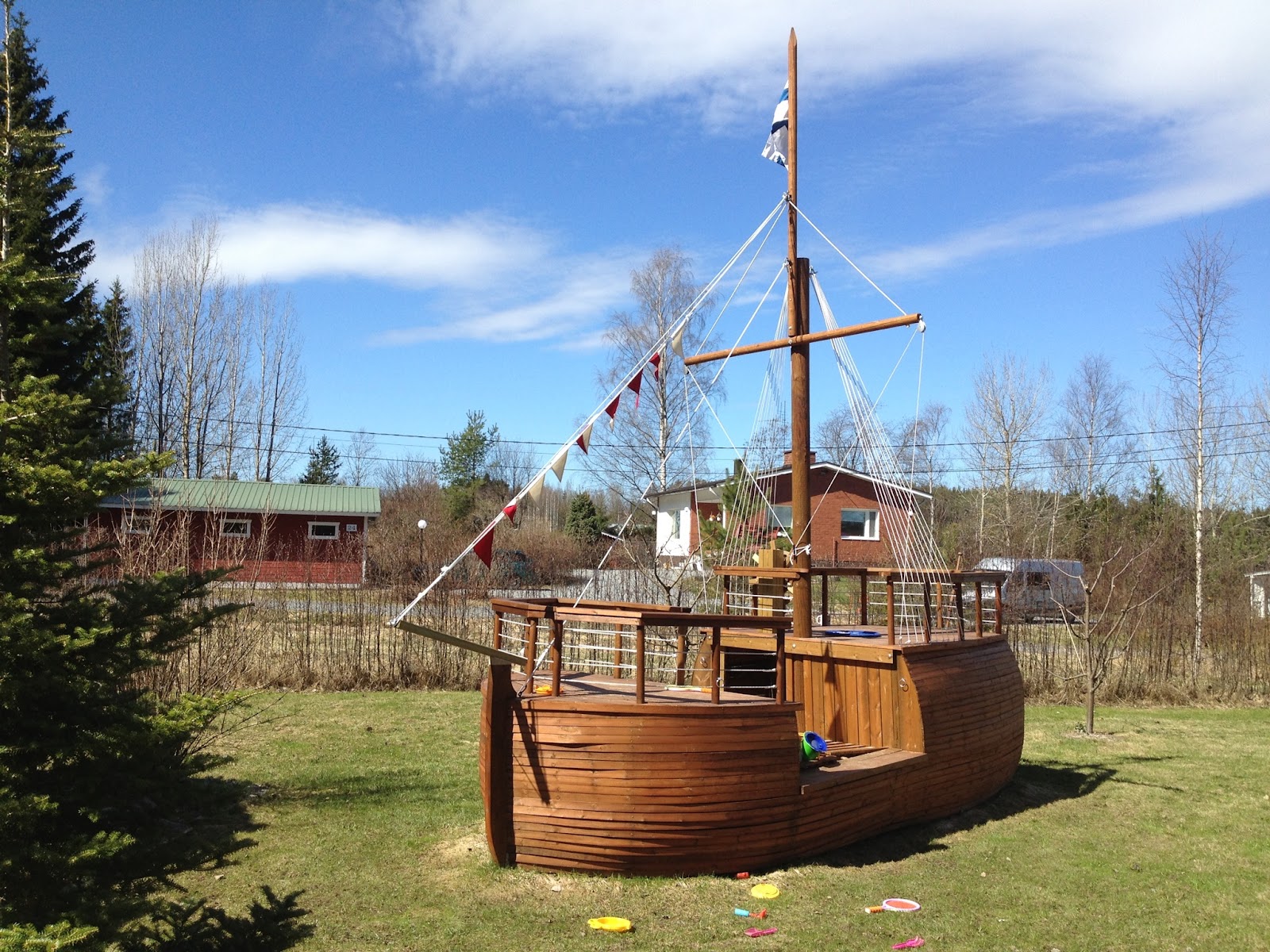 Legeplads på sørøverskibet