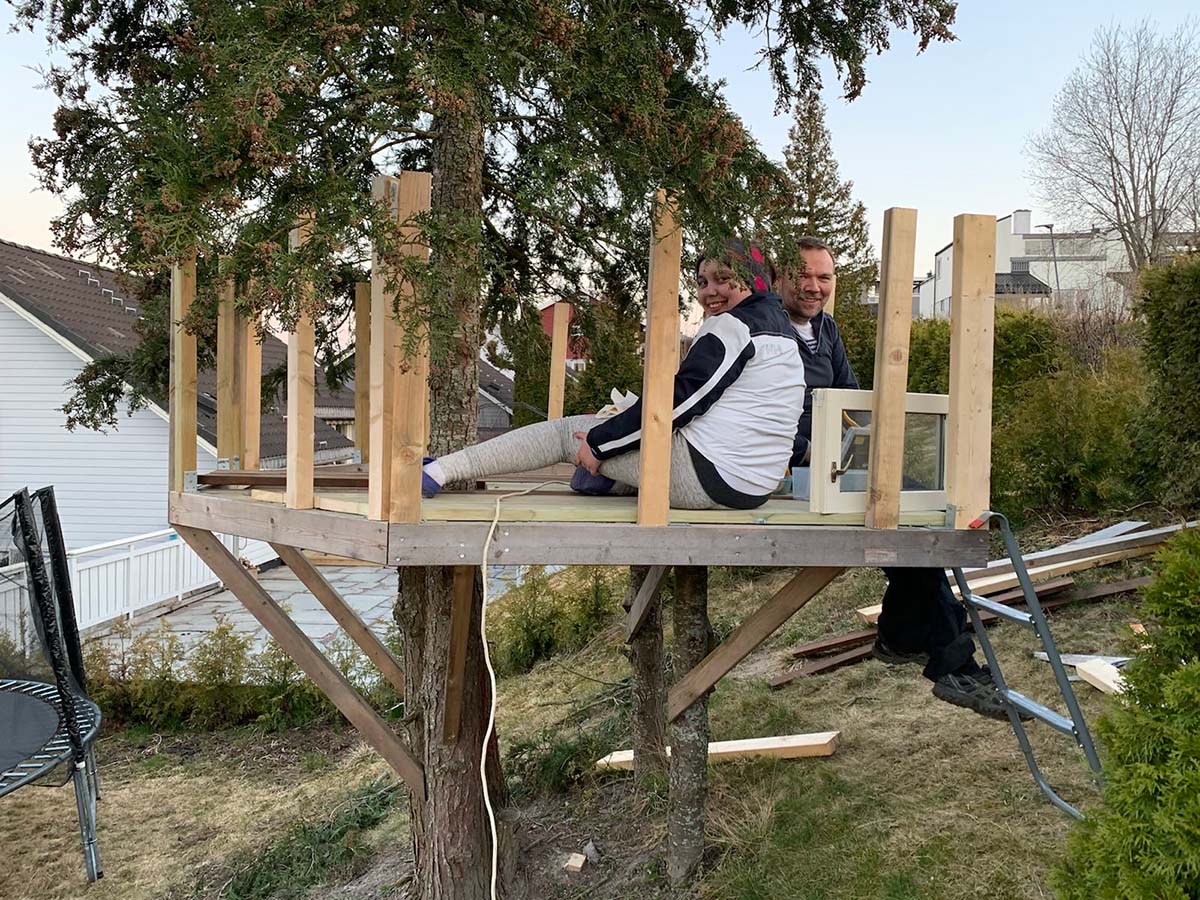 Drømmelegehus i træet!