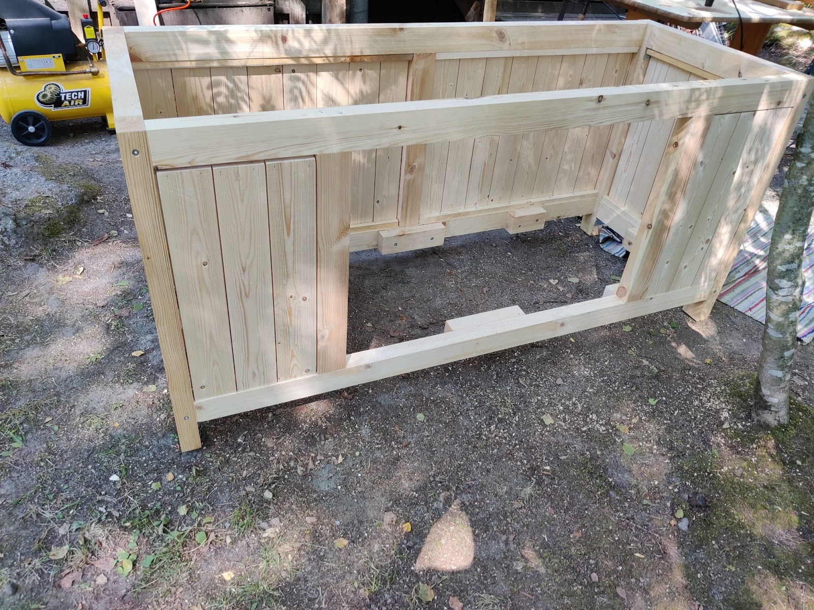 Udekøkken på terrassen