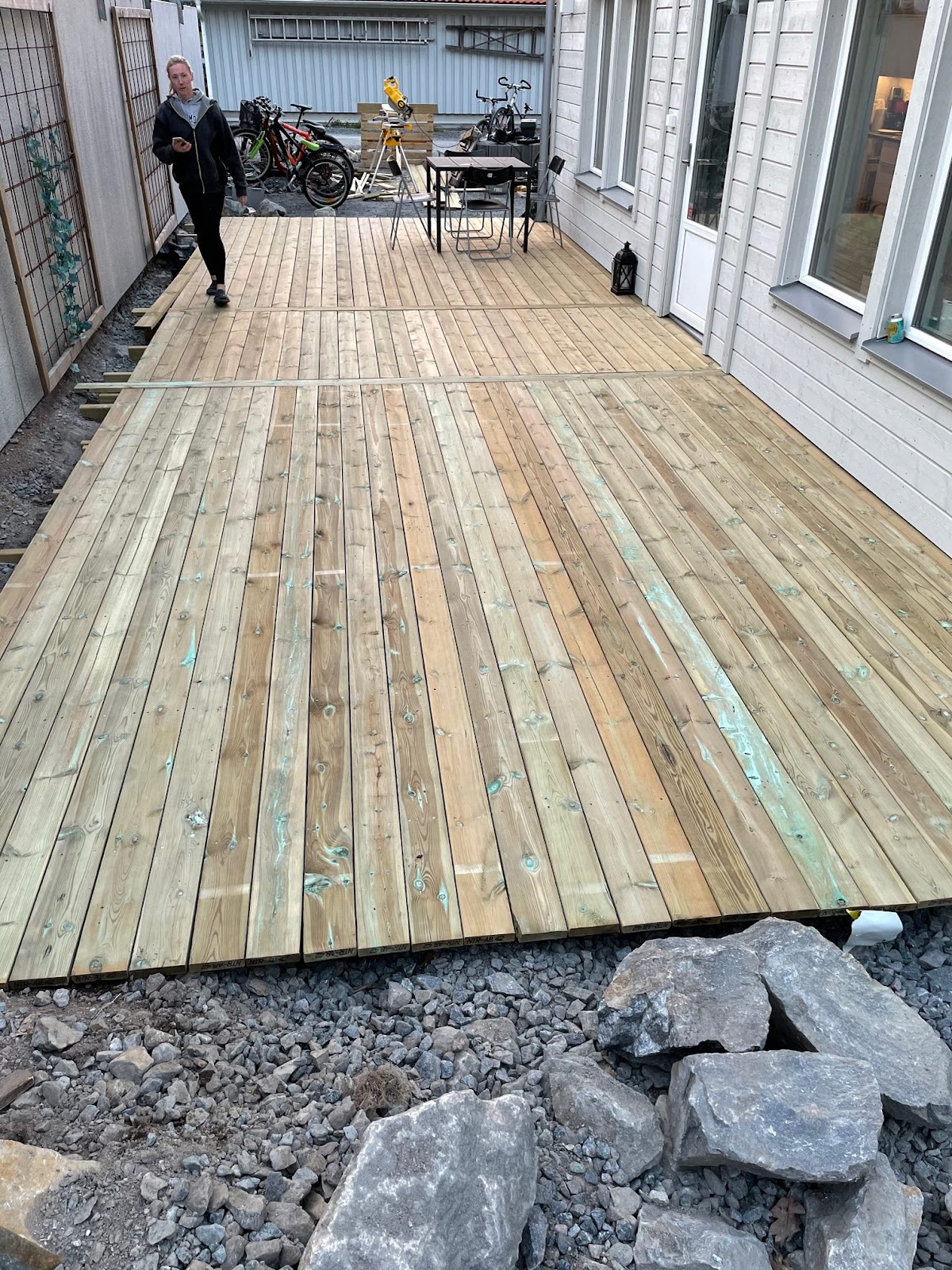 Terrasse og udekøkken