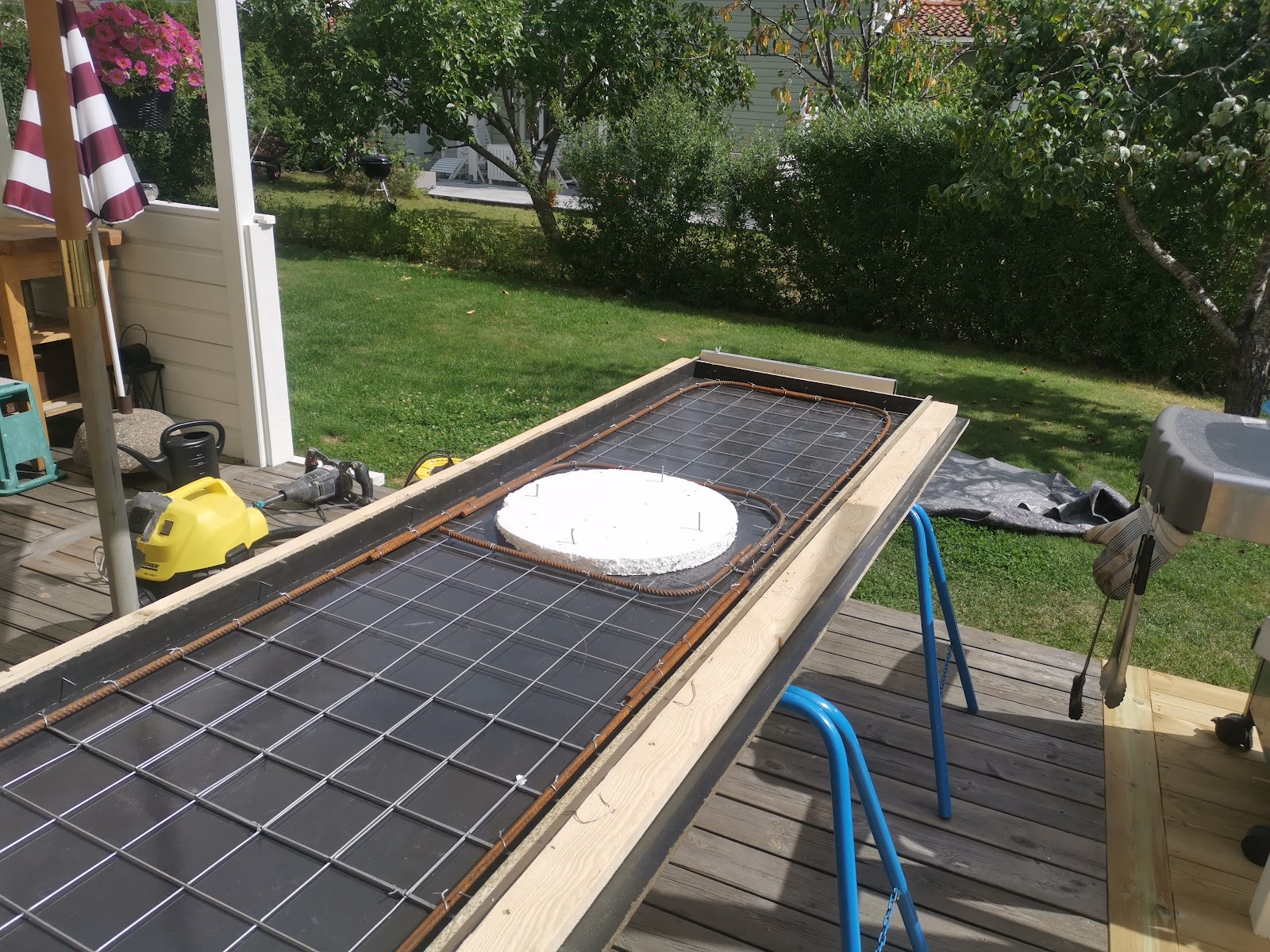 Betonbord til udekøkken