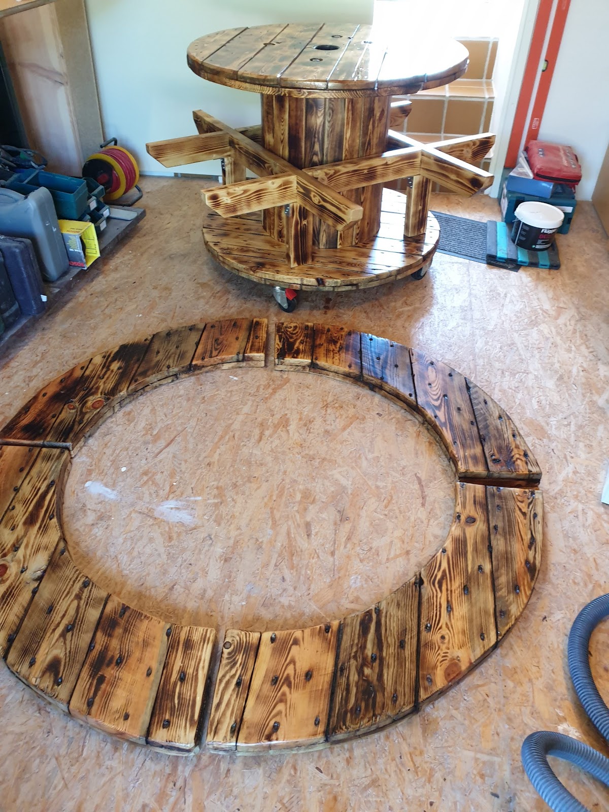 Bord/bænke-sæt til børnebørnene