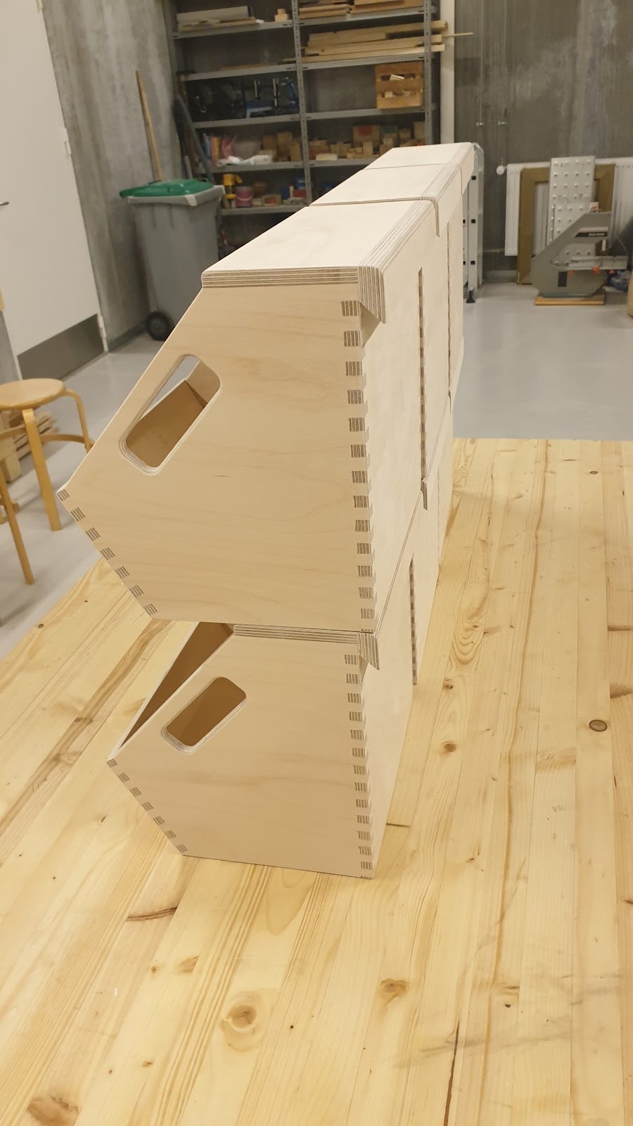 Legetøjsopbevaringsvæg