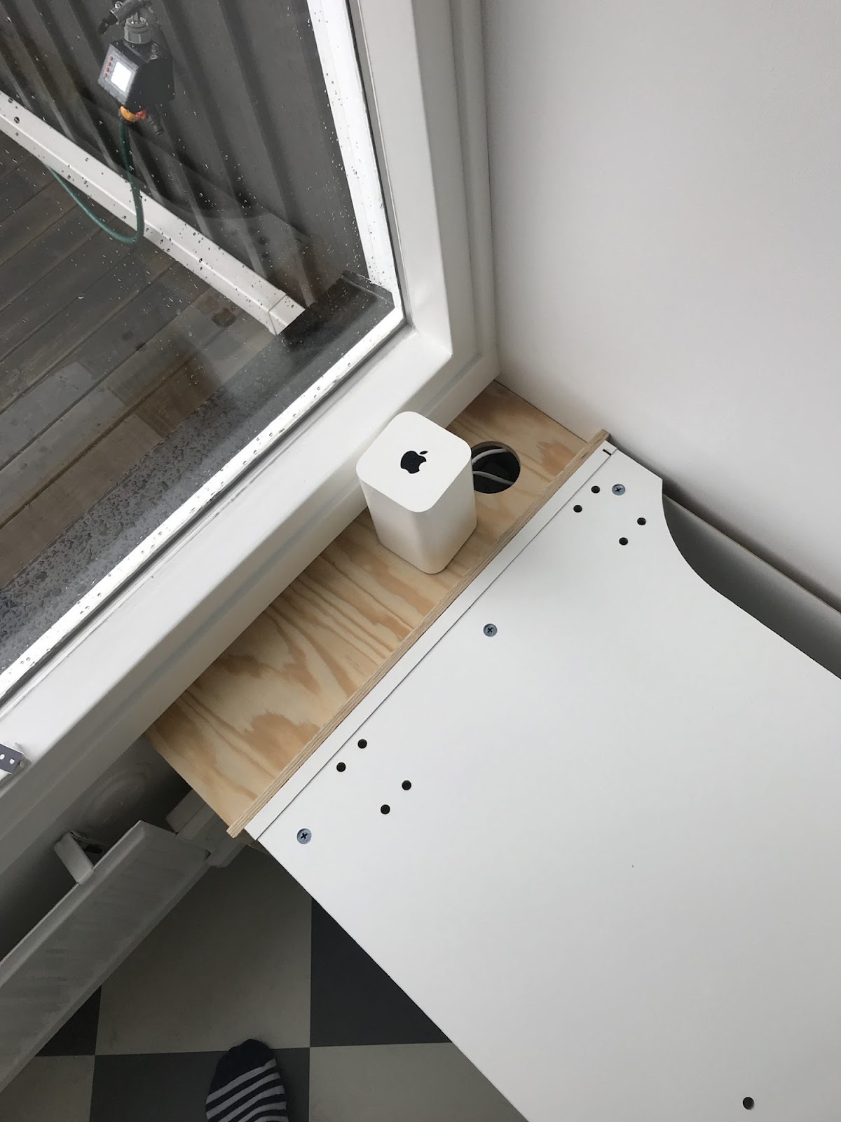 Skræddersyet køkkensofa med skjult fiberforbindelse